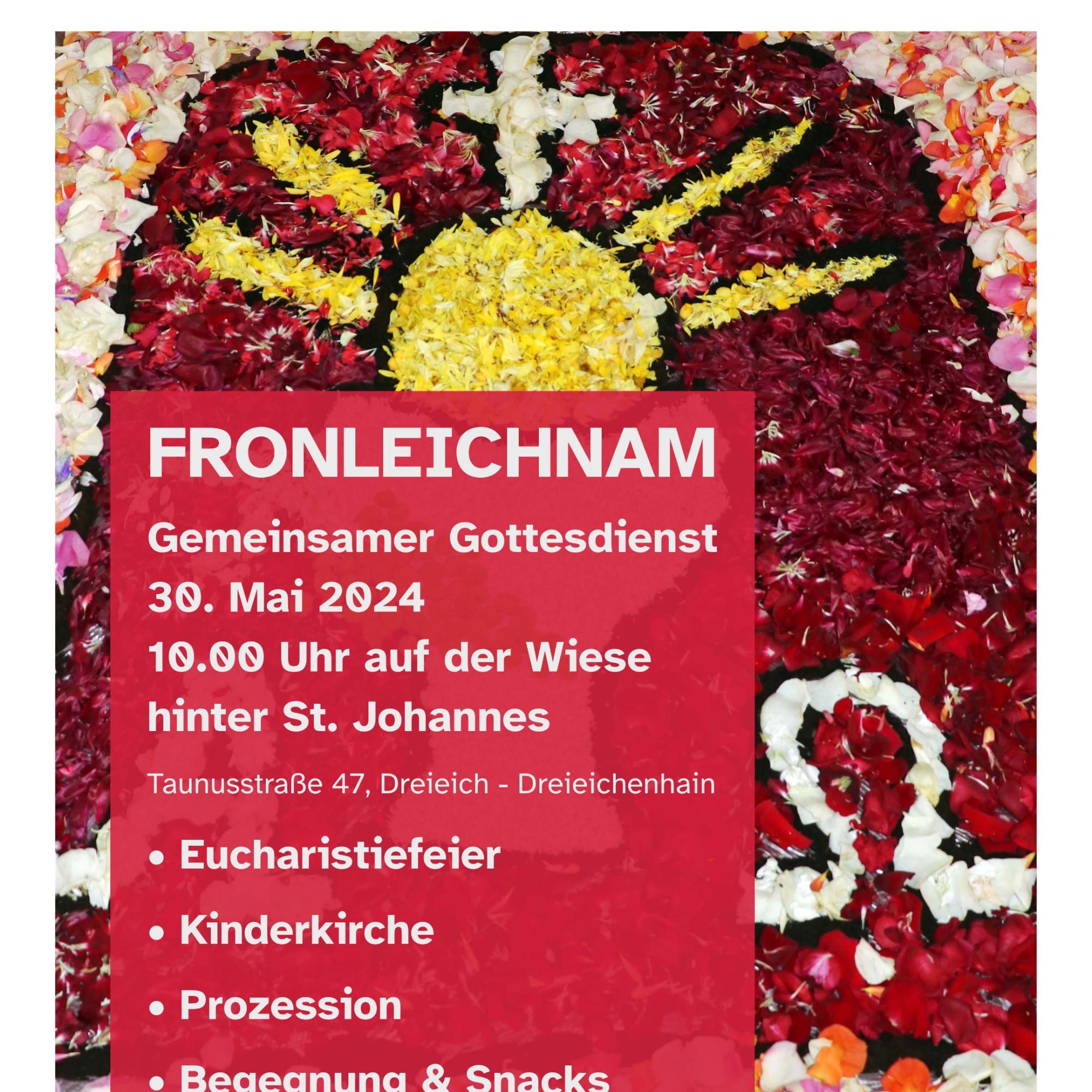 Plakat Fronleichnam