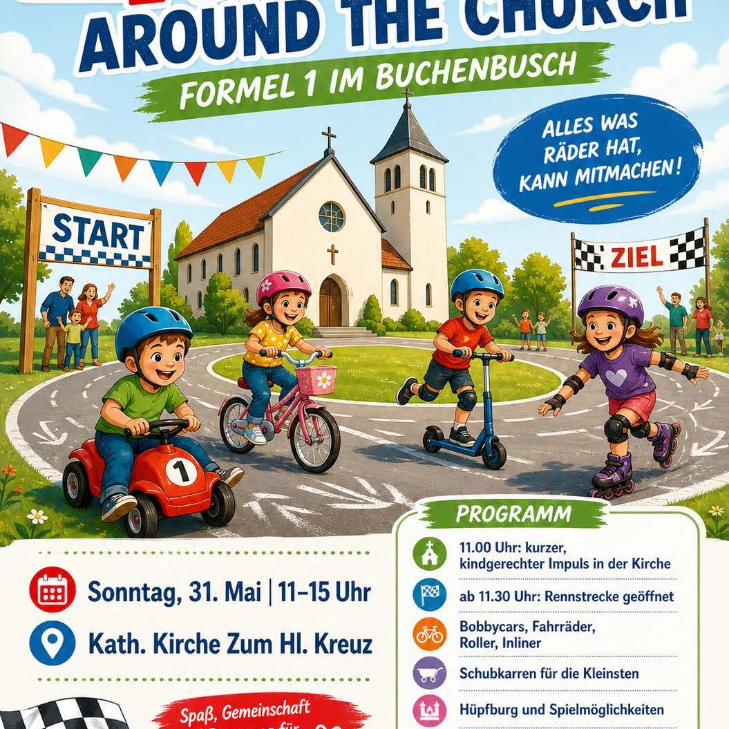 Plakat zum Race Around The Church