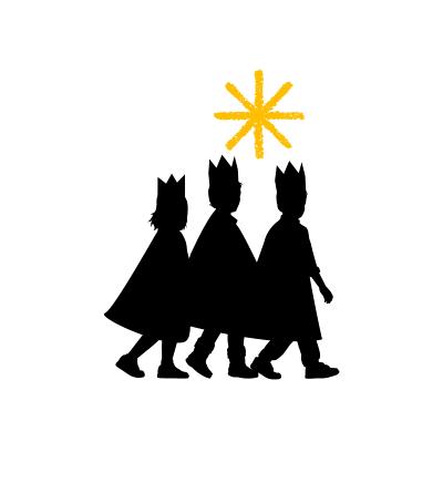 Sternsinger silhouette_schwarz_v2