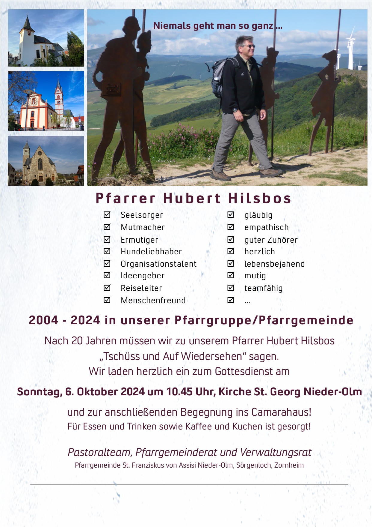 Abschied Pfr. Hubert Hilsbos (c) Andrea Keber