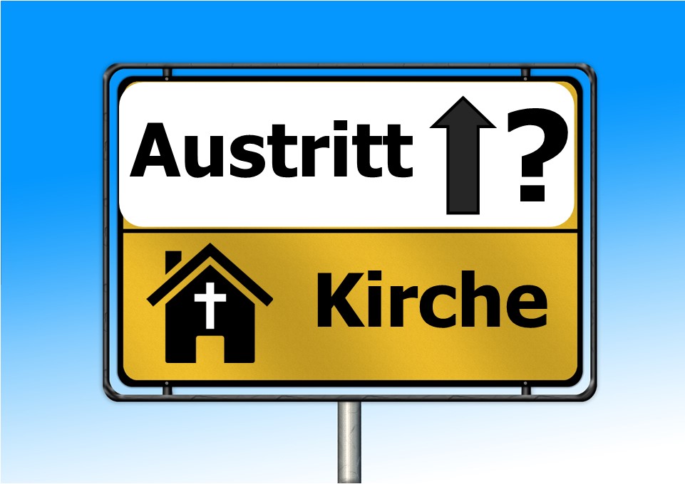 Austritt (c) pixabay.com/Andrea Keber