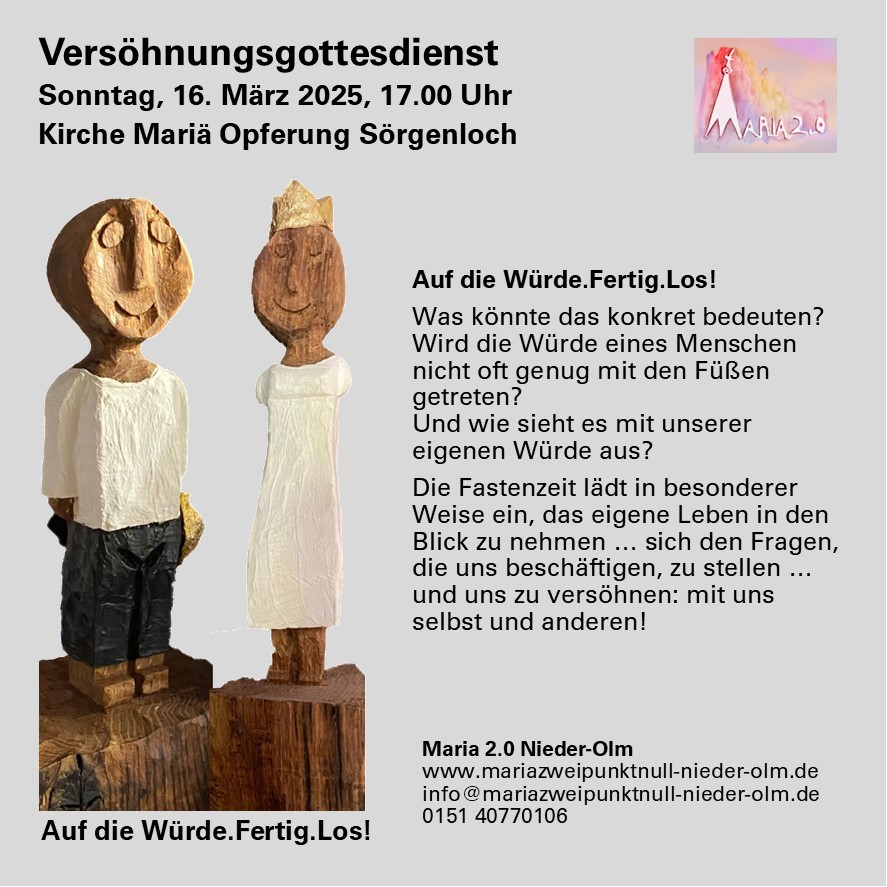 Flyer Gottesdienst Fastenzeit_Digital (c) Andrea Keber