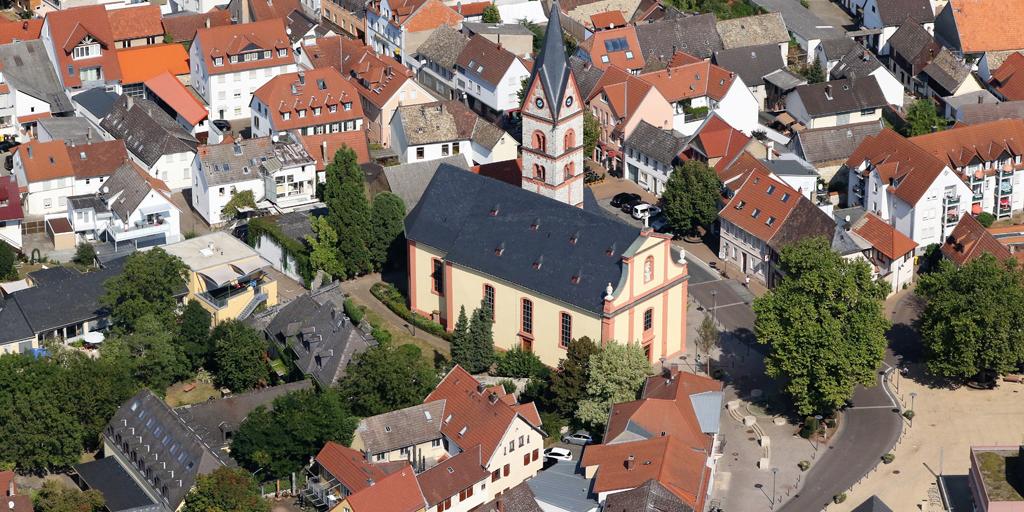 Luftbild Kirche St. Georg