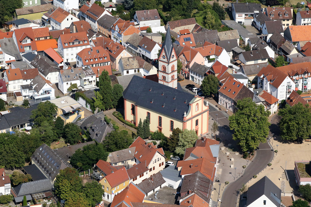 Luftbild Kirche St. Georg