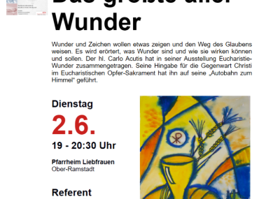 2026-06-02 Vortrag zu Wundern