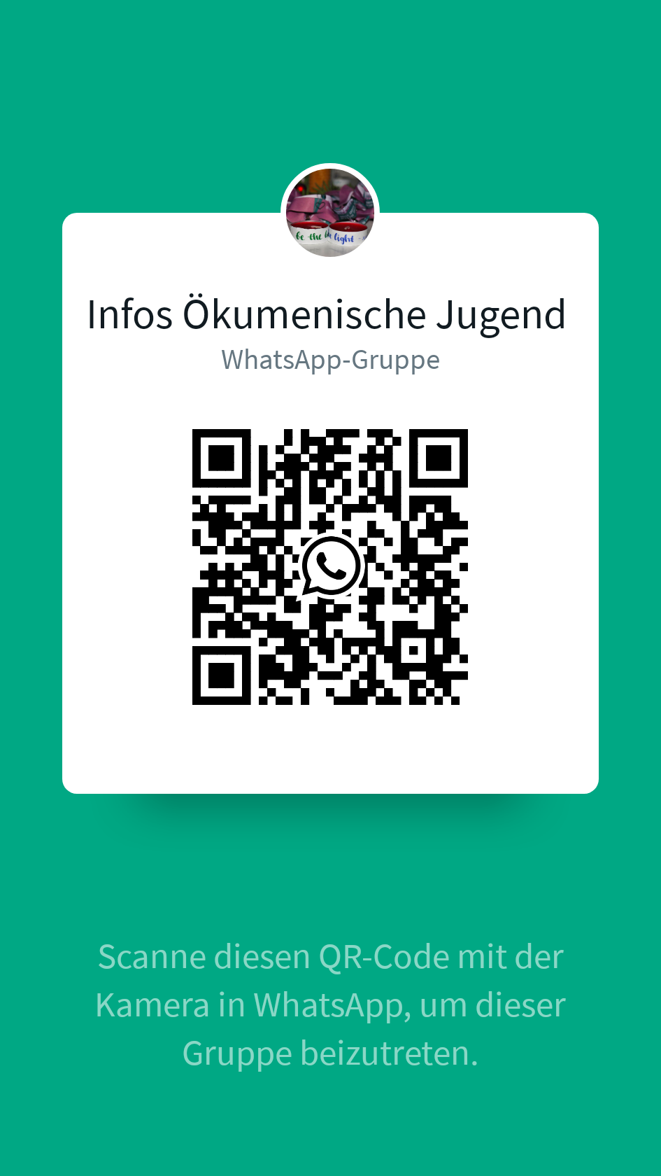 QR-Code Info-Whatsapp-Gruppe (c) Carina Rausch