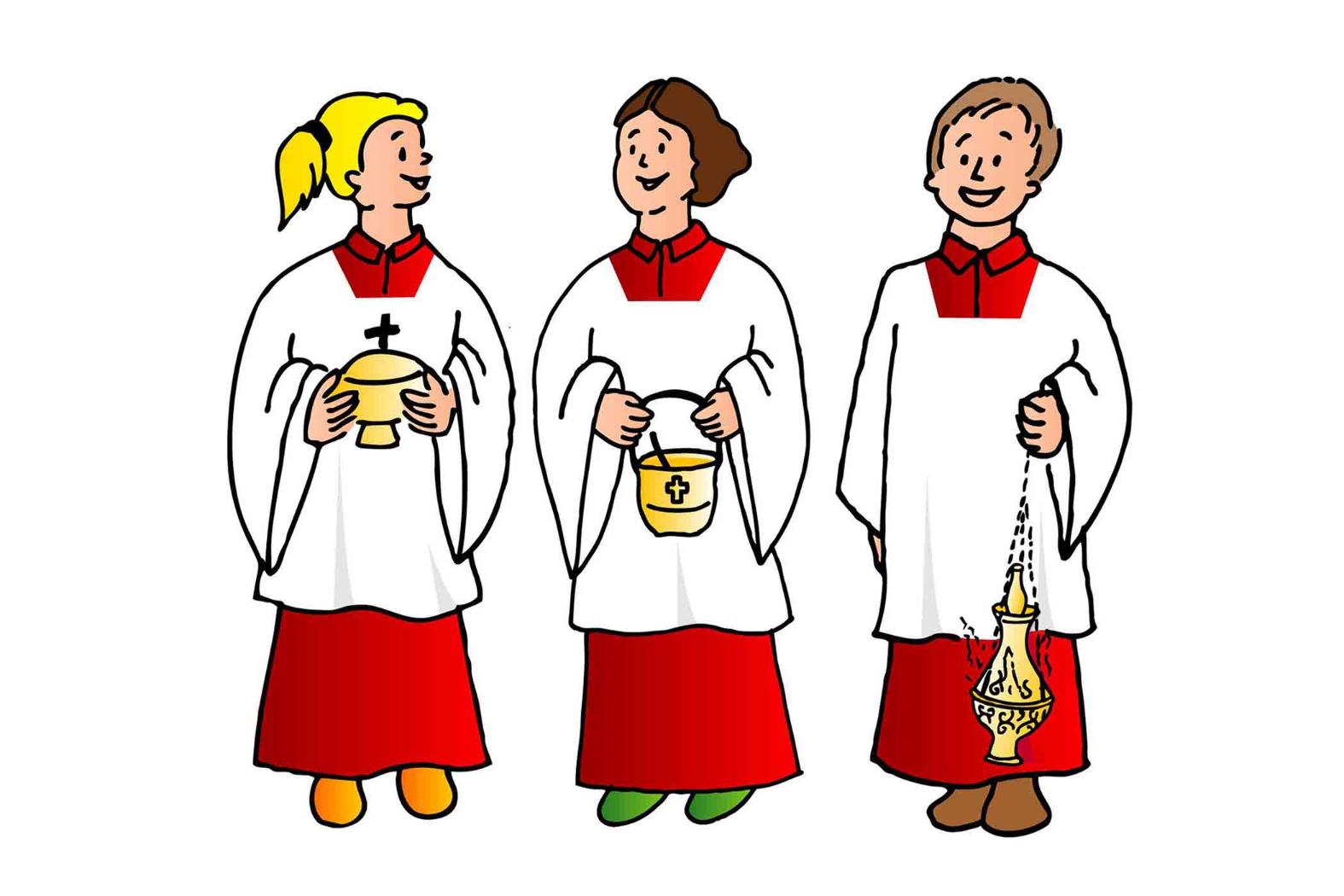Ministranten (c) Birgit Seuffert  factum.adp_Pfarrbriefservice.de