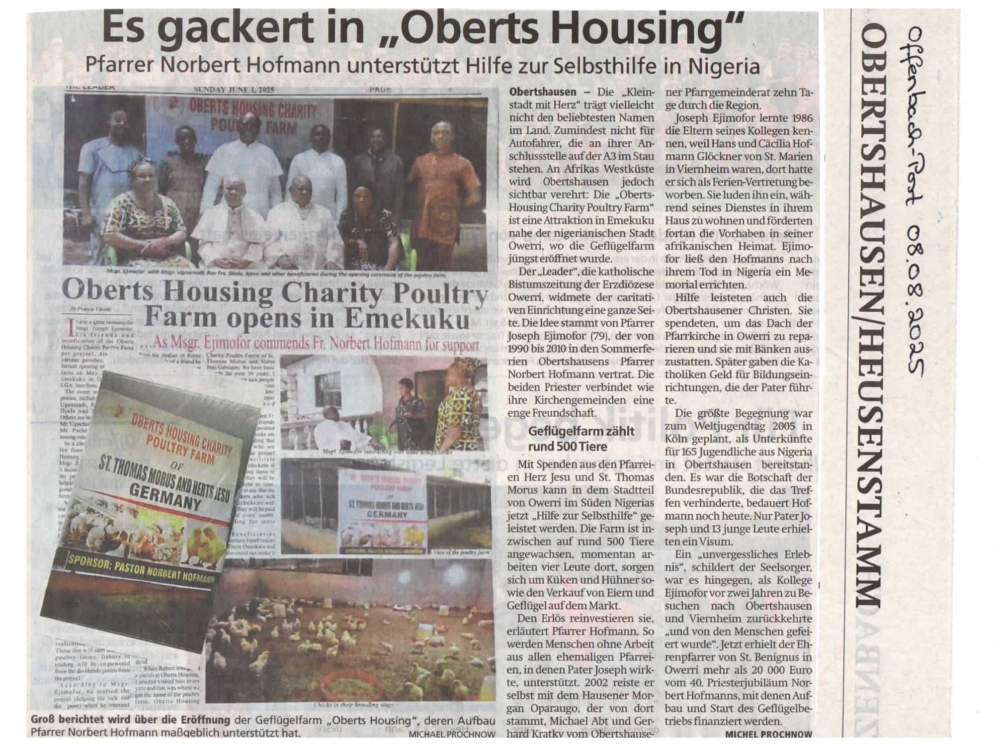 Es gackert in Oberts Housing (c) Offenbach Post - Prochnow, Michael