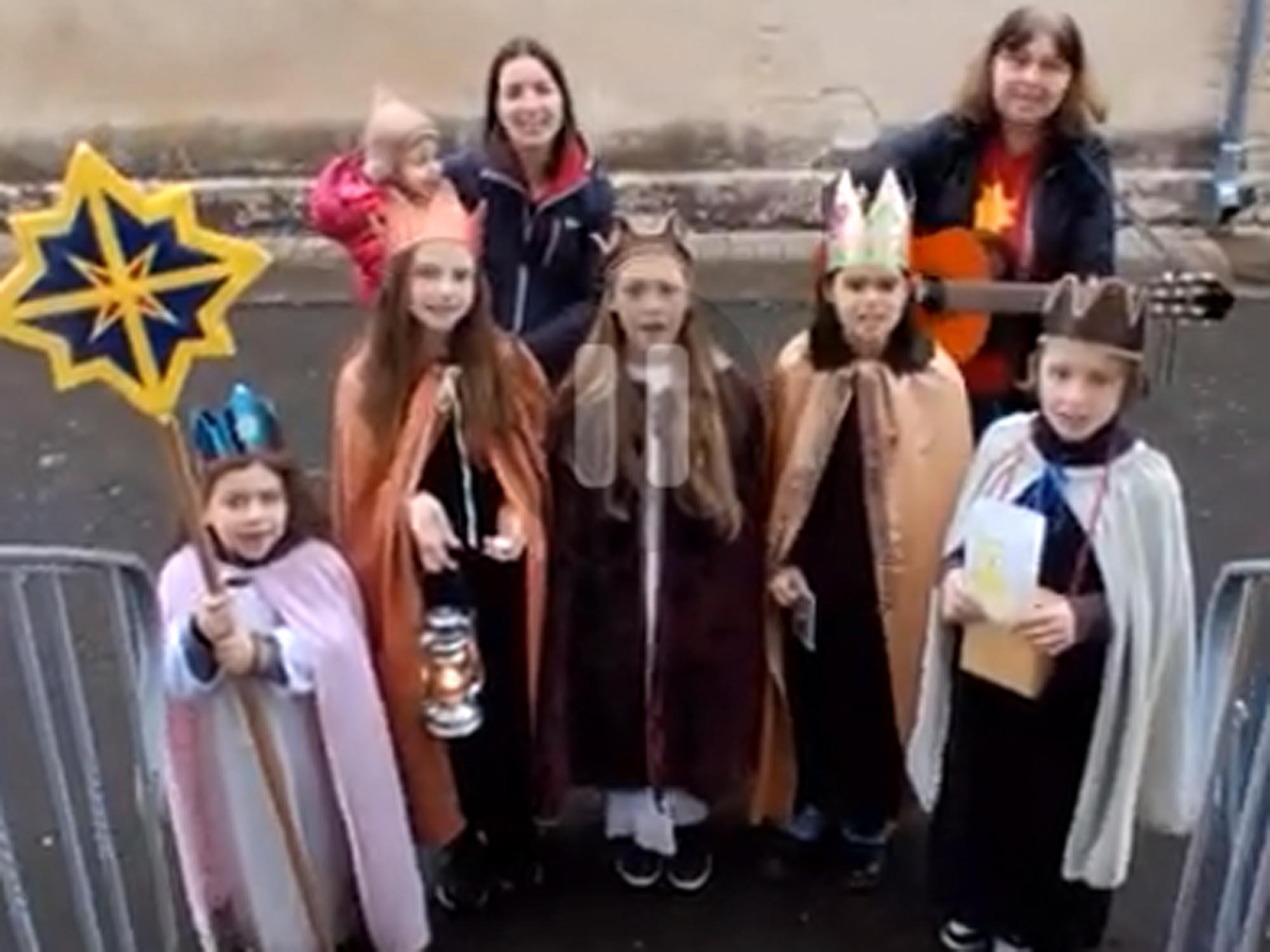 Sternsinger Hausbesuch