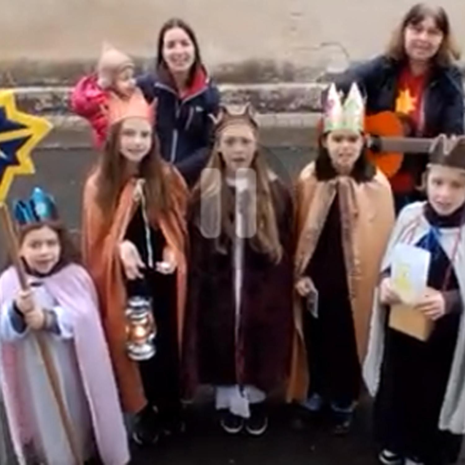 Sternsinger Hausbesuch