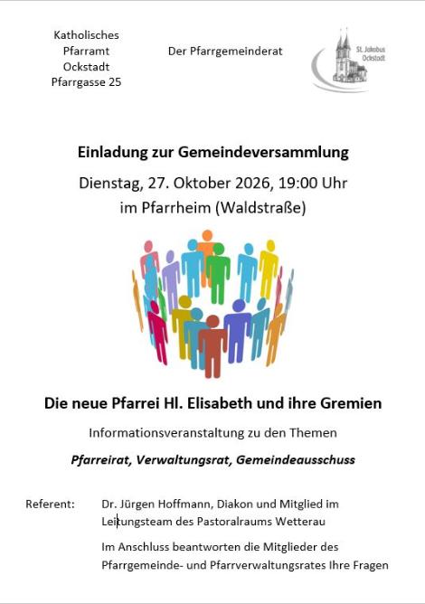 Gemeindeversammlung2026 (c) St.  Jakobus Ockstadt