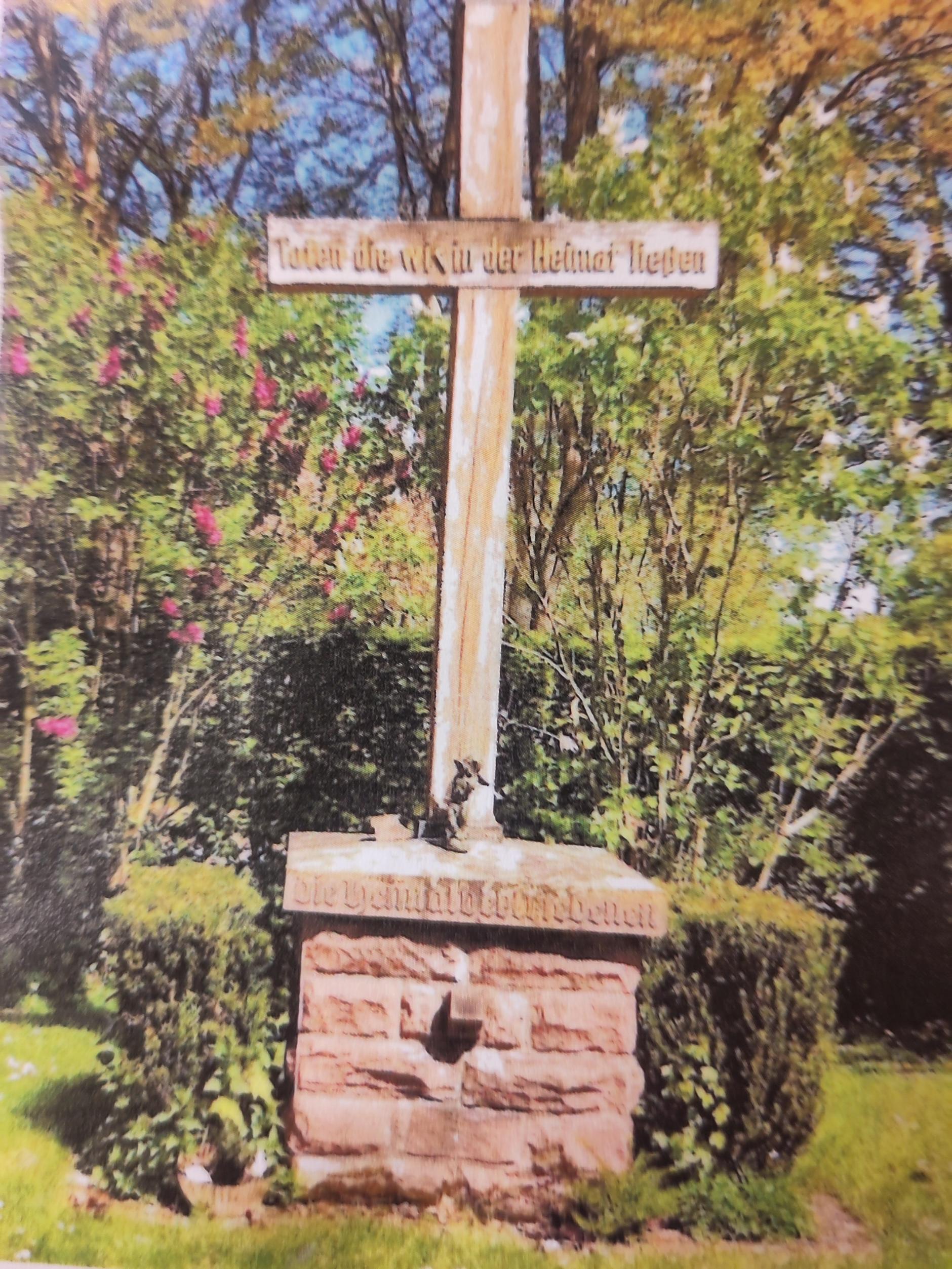Holzkreuz Vertriebene (c) Pastoralraum Wetterau Mitte Holzkreuz Vertriebene (c) Pastoralraum Wetterau Mitte