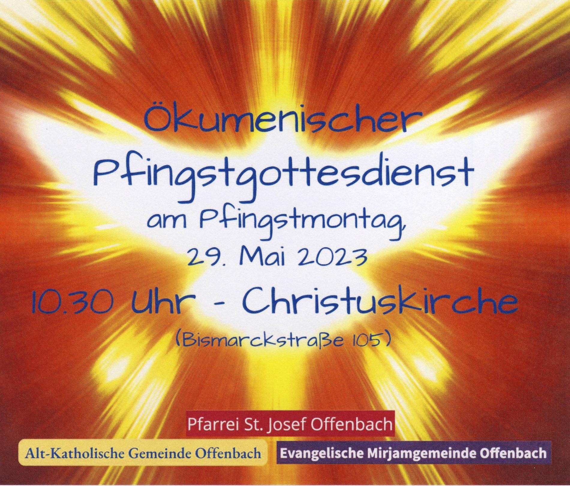 Pfingstmontag 2023 (c) Altkatholische Gemeinde