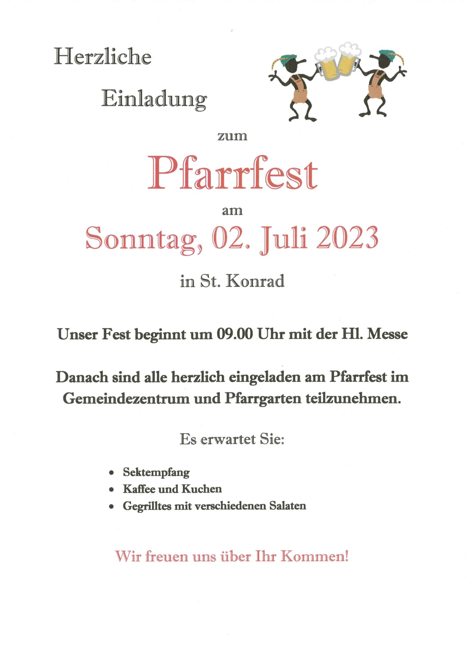 Pfarrfest 2023 (c) St. Konrad