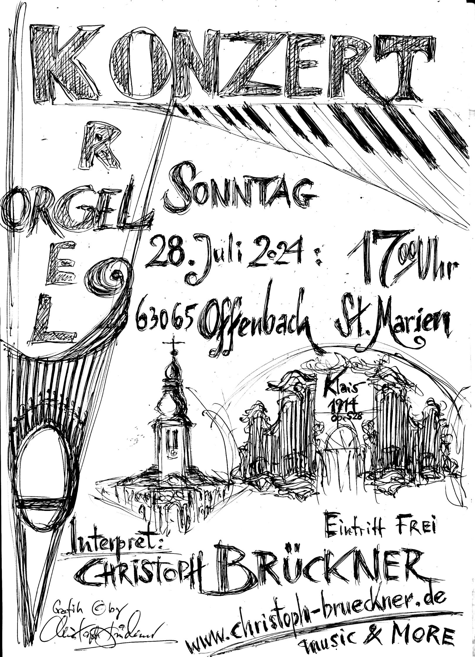 Brückner Orgelkonzert 2024 (c) Christoph Brückner