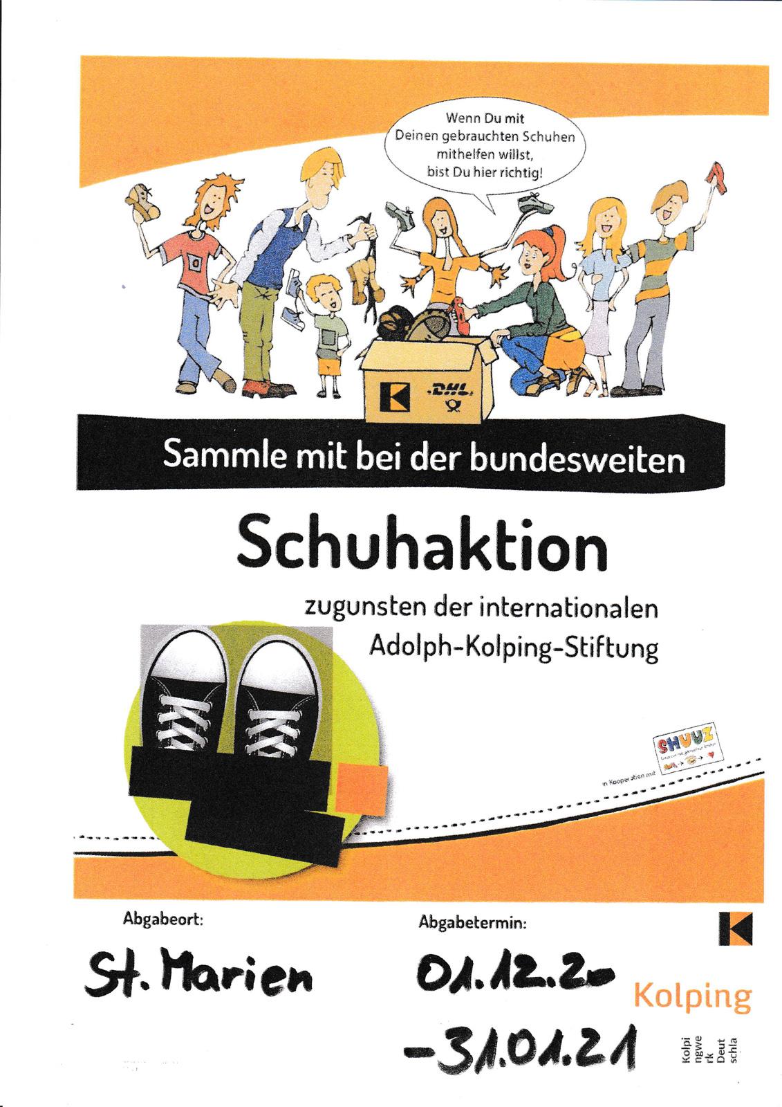 Schuhaktion (c) Kolping.Deutschland