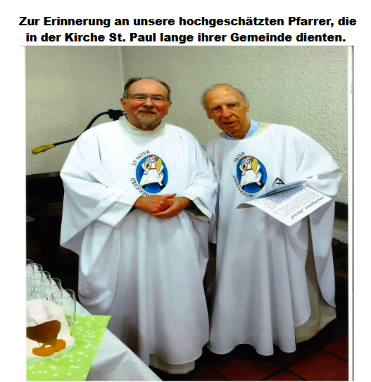 Pfr. Sohns und Pfr. Blamm