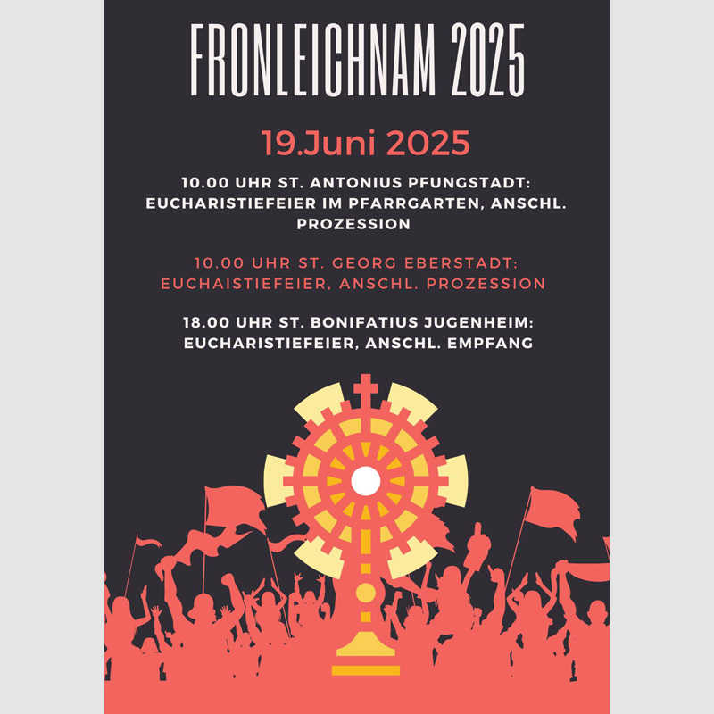 Fronleichnam 2025 (c) St. Antonius Pfungstadt