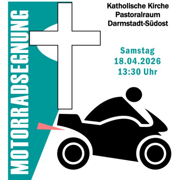 Motorradsegnung 2026 (c) Pastoralraum Darmstadt-Südost