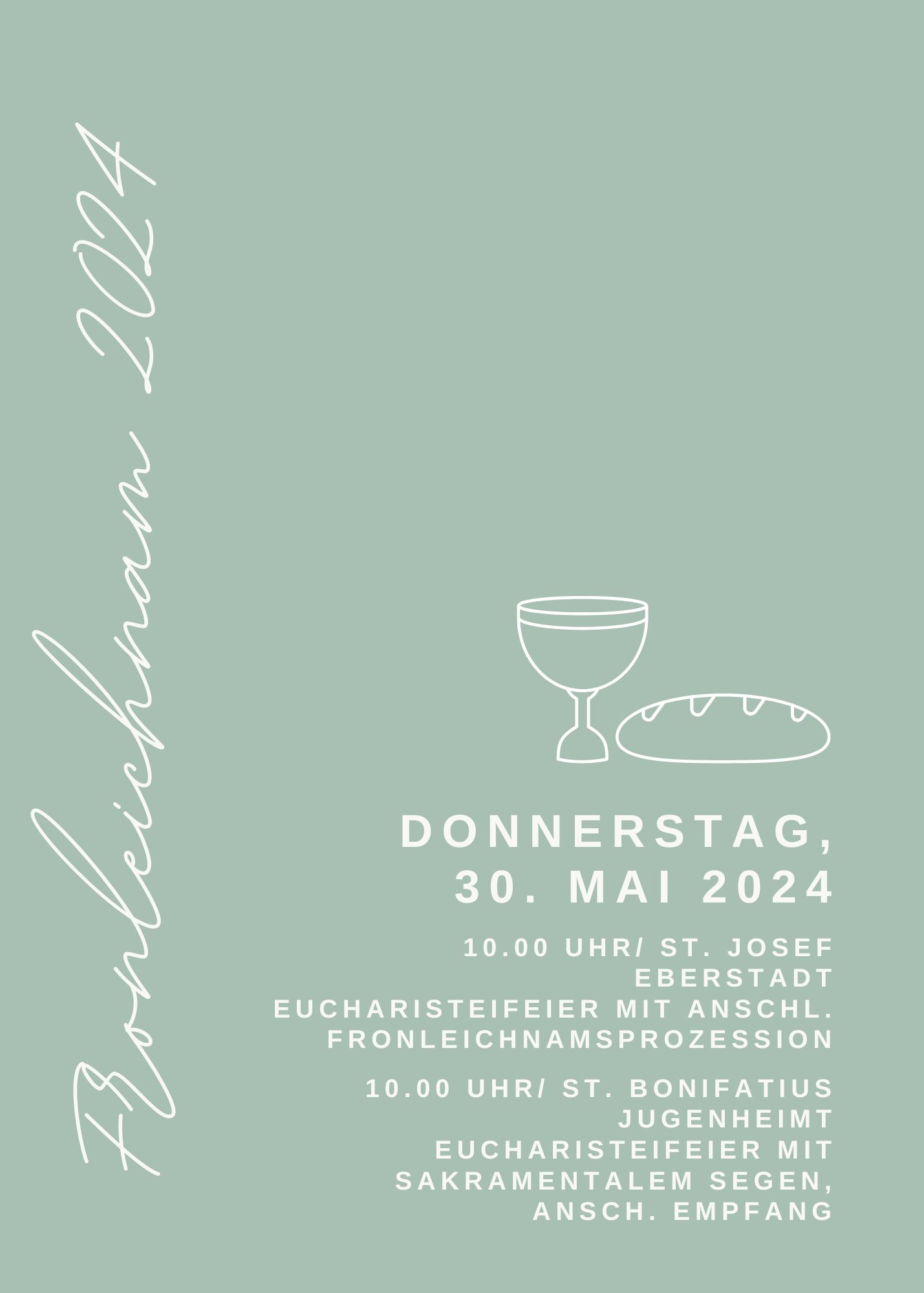 Plakat Fronleichnam 2024 (c) Christoph Nowak