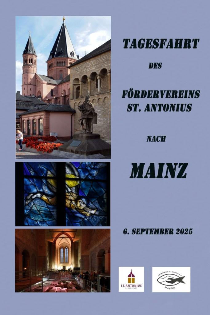 Plakat Mainzfahrt