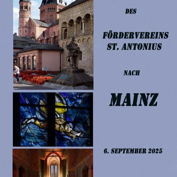 Plakat Mainzfahrt