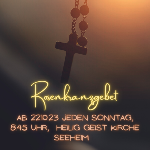 Rosenkranzgebet Heilig-Geist-Kirche