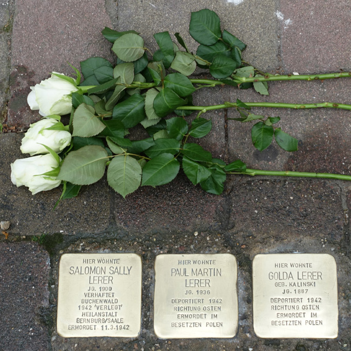 Stolpersteine in Pfungstadt (c) St. Antonius Pfungstadt
