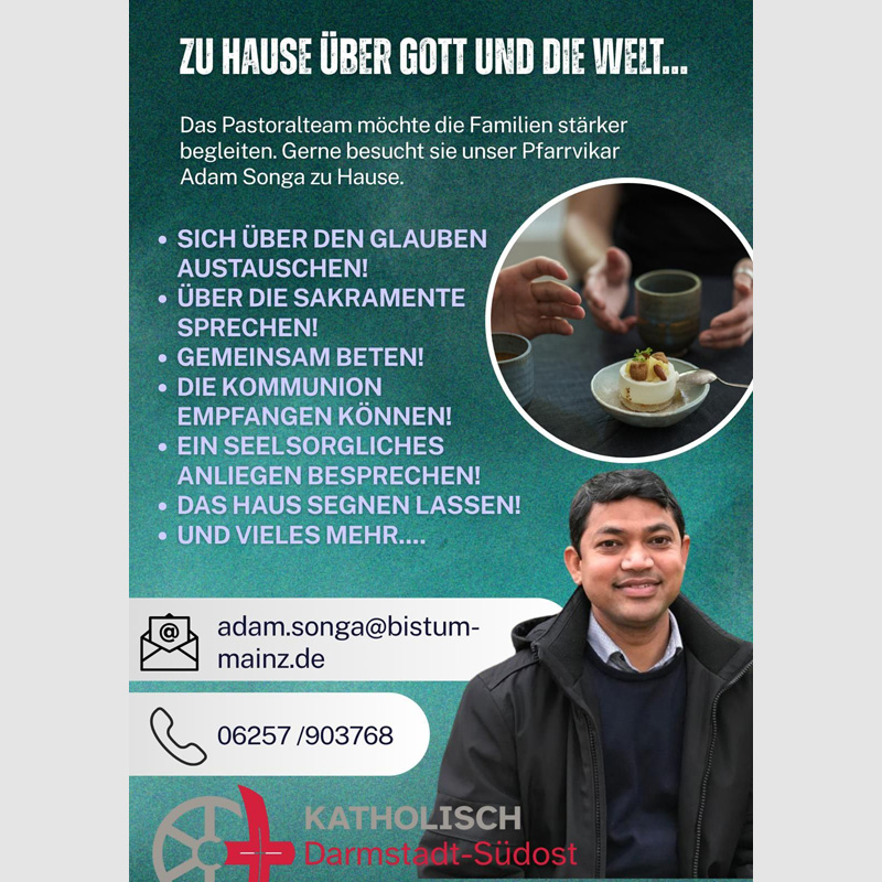 Zu Hause über Gott und die Welt (c) Katholisch - Darmstadt-Südost