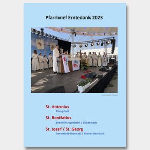 2023-09 Pfarrbrief-Titelseite (c) St. Antonius Pfungstadt