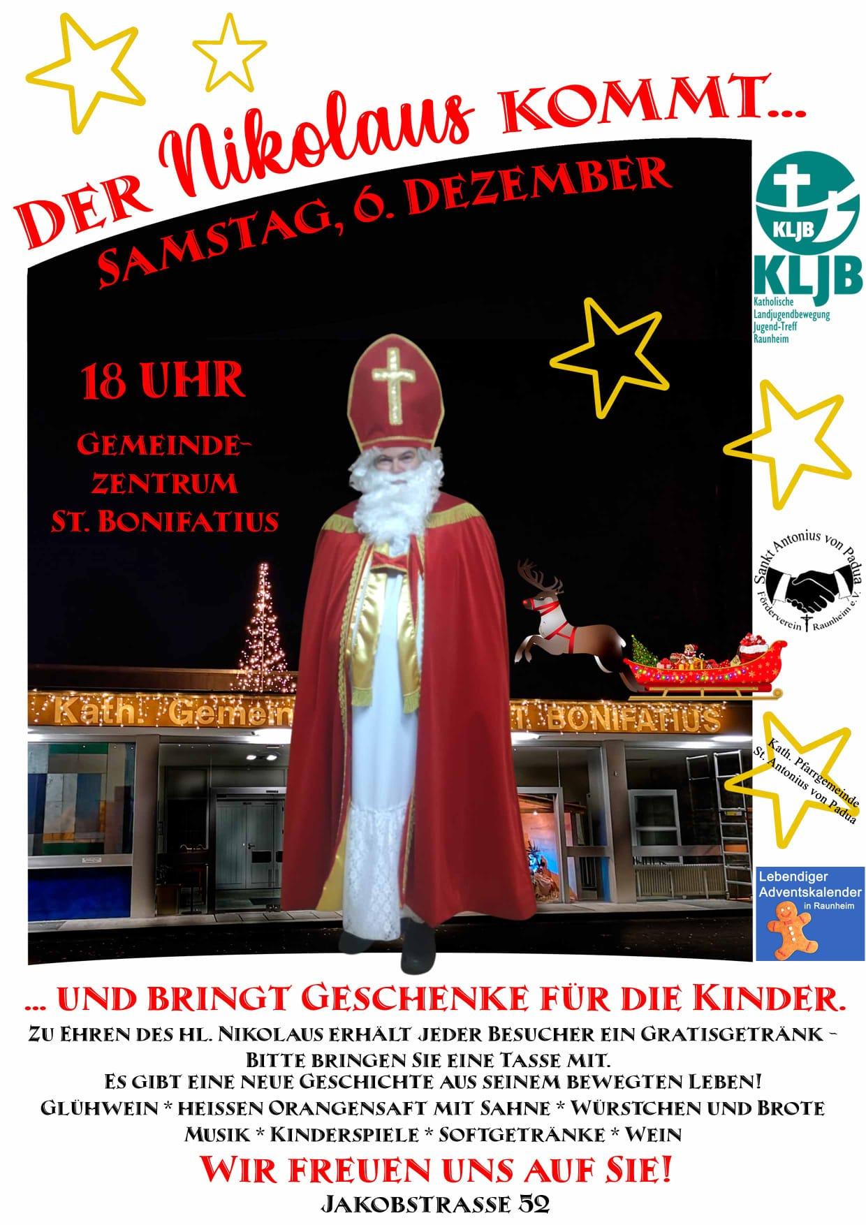 Der Nikolaus kommt