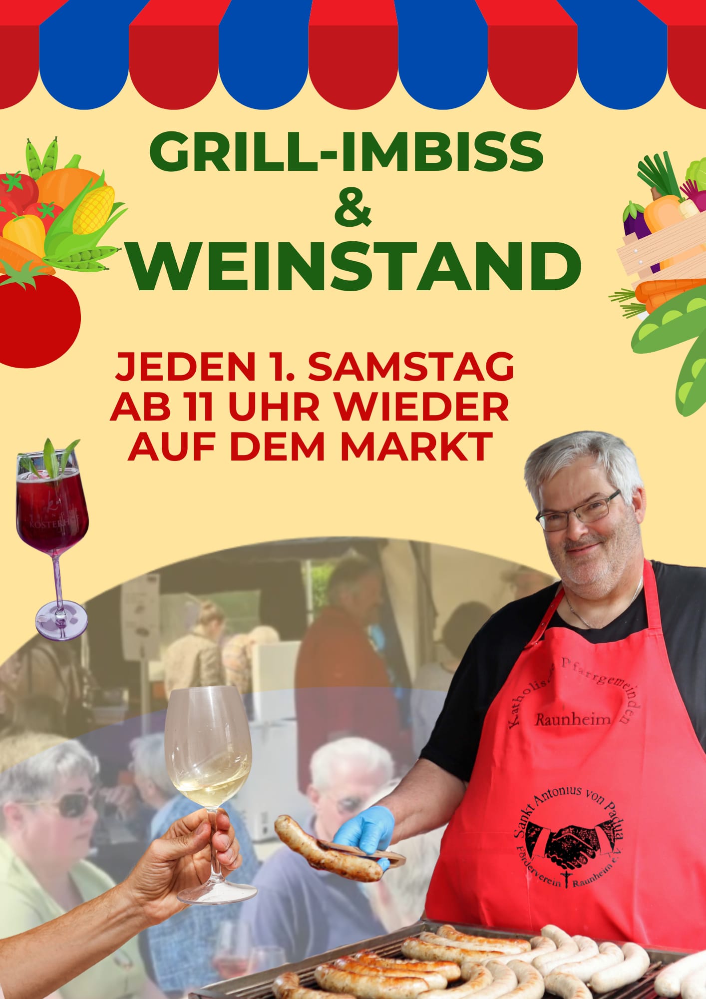 Förderverein St. Antonius von Padua Raunheim auf dem Raunheimer Markt (c) Christina Arnold