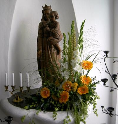 Marienfigur in der Pfarrkirche