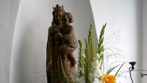 Marienfigur in der Pfarrkirche