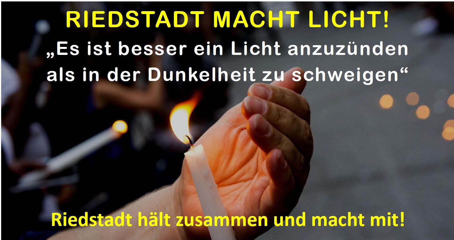 Riedstadt Macht Licht (c) pixabay.com