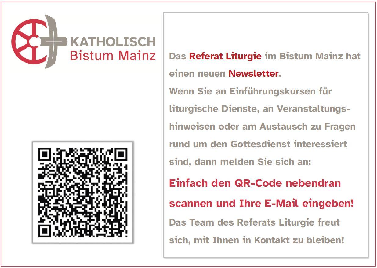 Newsletter Liturgie (c) Bistum Mainz