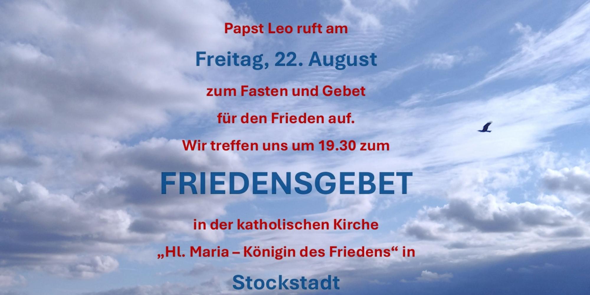 Friedensgebet