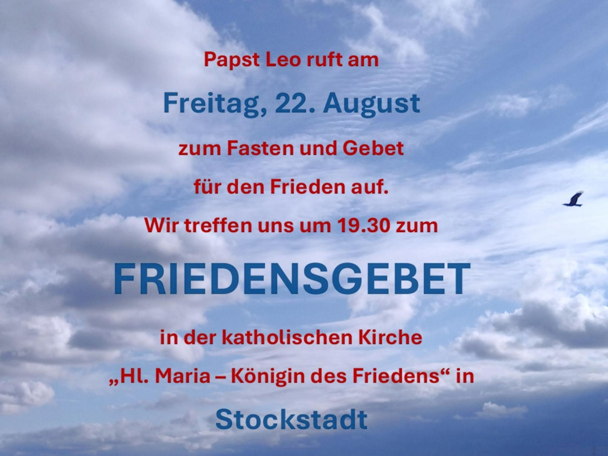 Friedensgebet