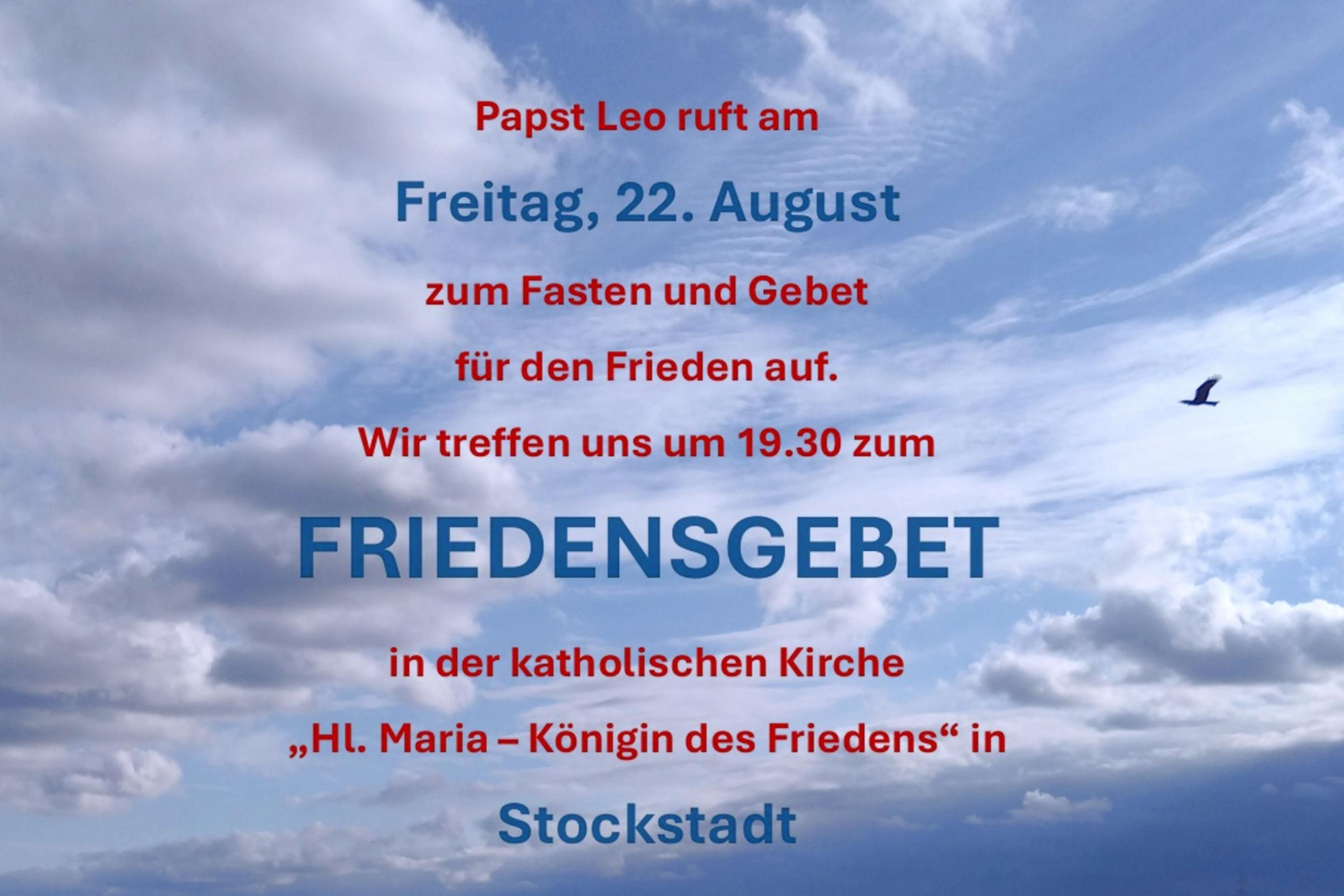Friedensgebet