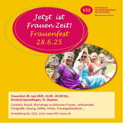 kfd-Frauenfest 2025 (c) kfd Mainz kfd-Frauenfest 2025