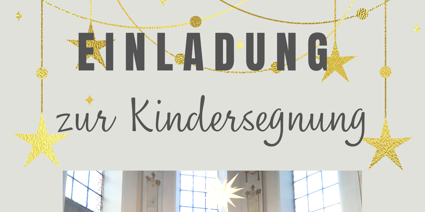 Kindersegnung 2024