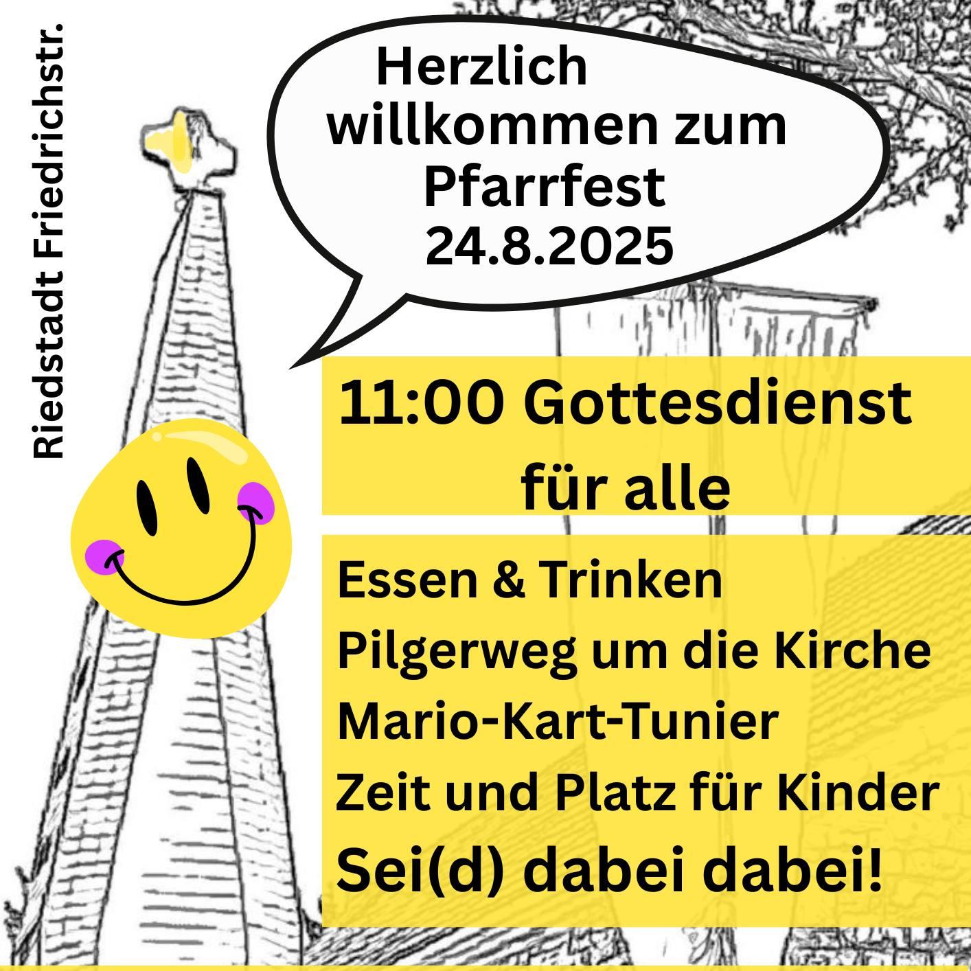 Pfarrfest 2025 in Riedstadt