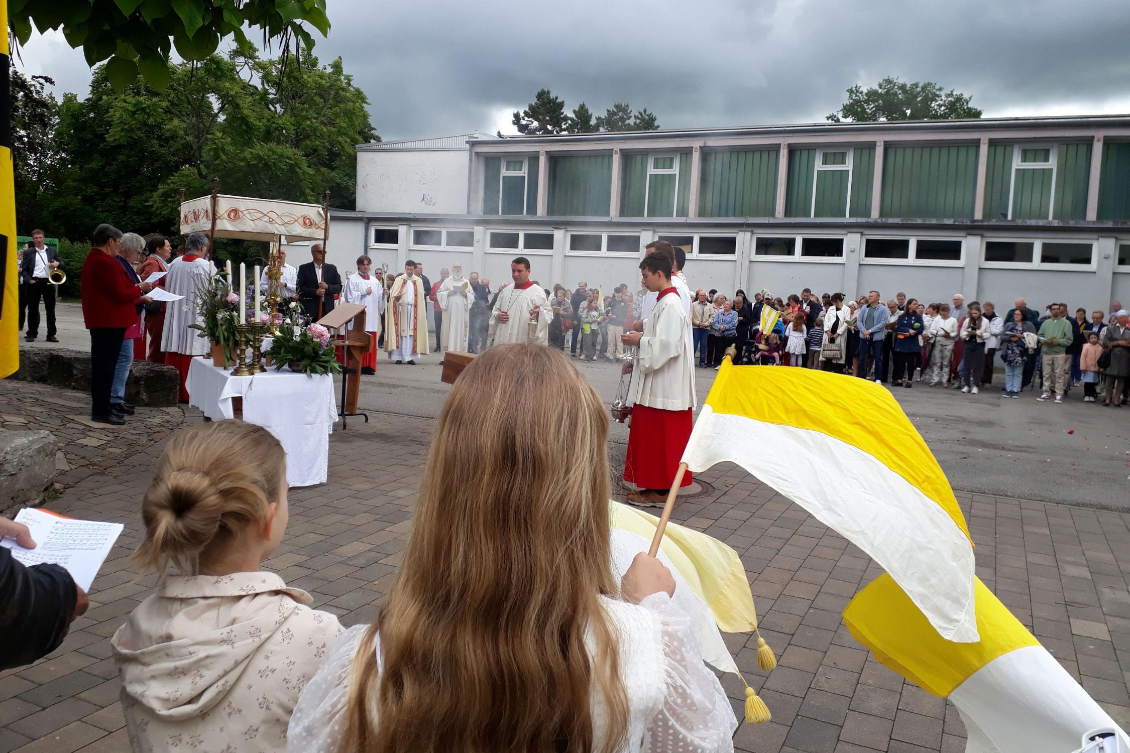 Fronleichnam 2024 in Goddelau