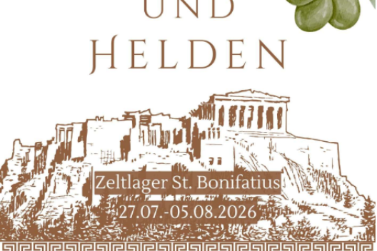 Zeltlager 2026 - 'Götter und Helden'