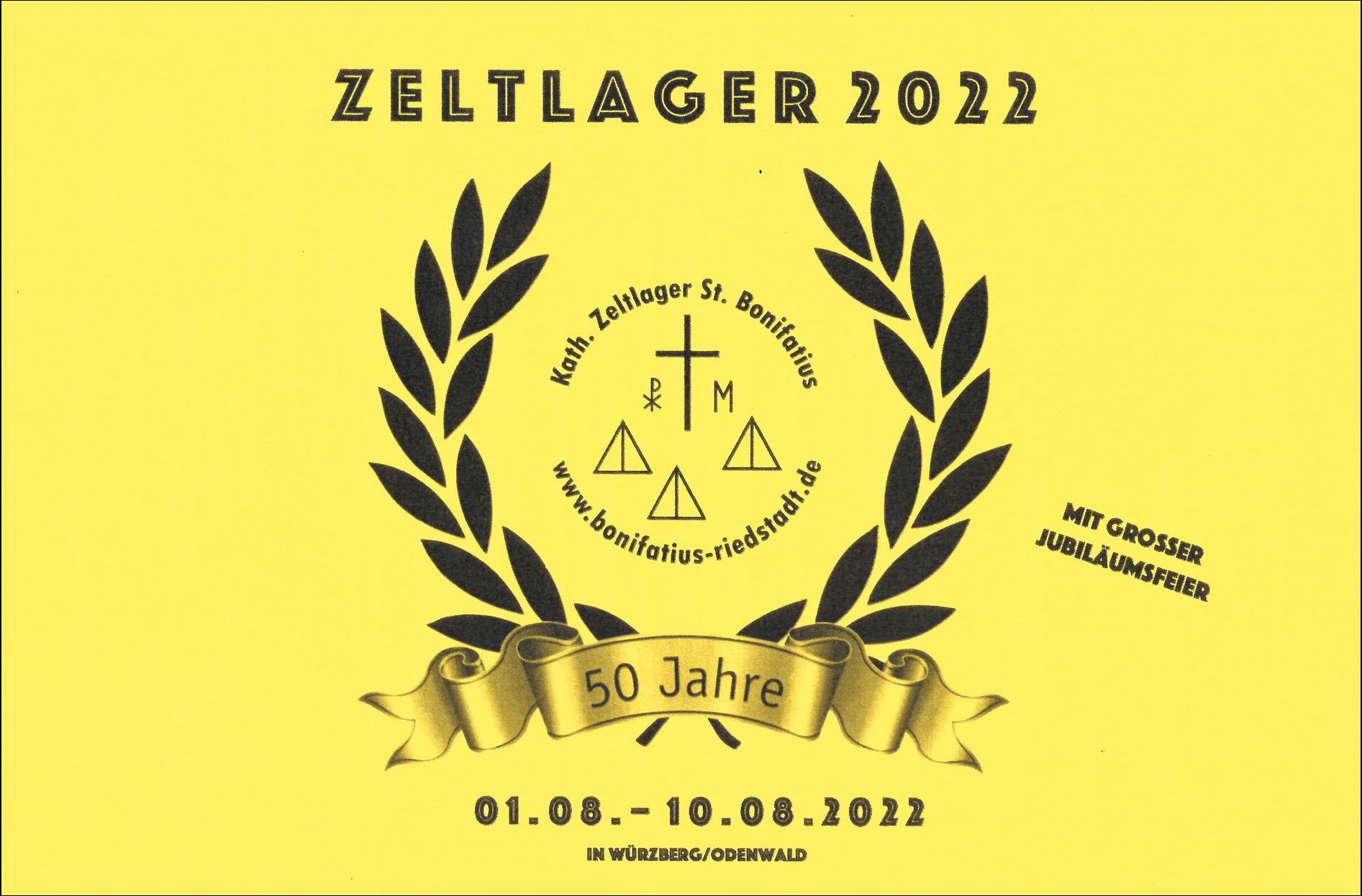 Zeltlager 2022 (c) St. Bonifatius, Goddelau