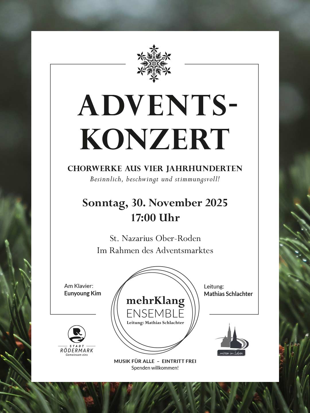 2025-Adventskonzert-Ober-Roden (c) MehrKlangEnsemble