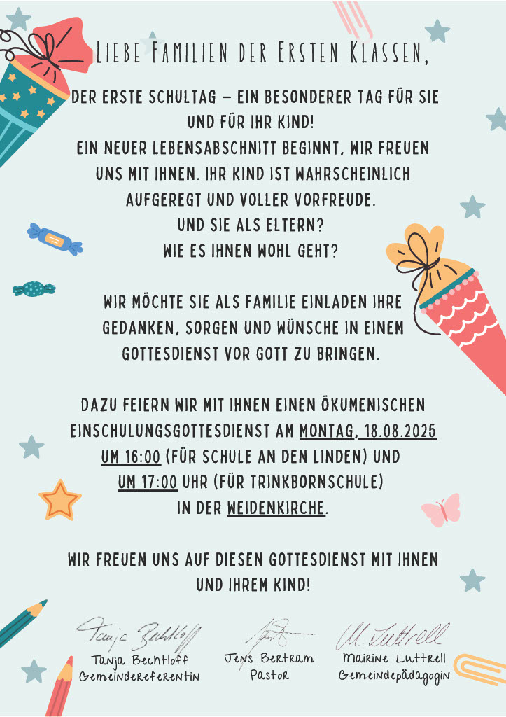 Einschulung 2025 (c) Nazarius.de