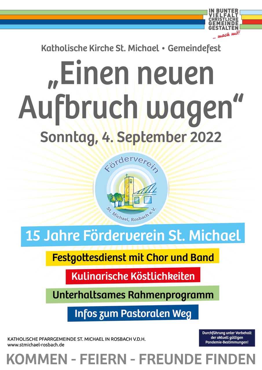 22-08-plak_gemeindefest_fin (c) Förderverein St. Michael