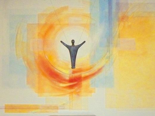 Gemälde an der Altarwand