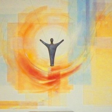 Gemälde an der Altarwand